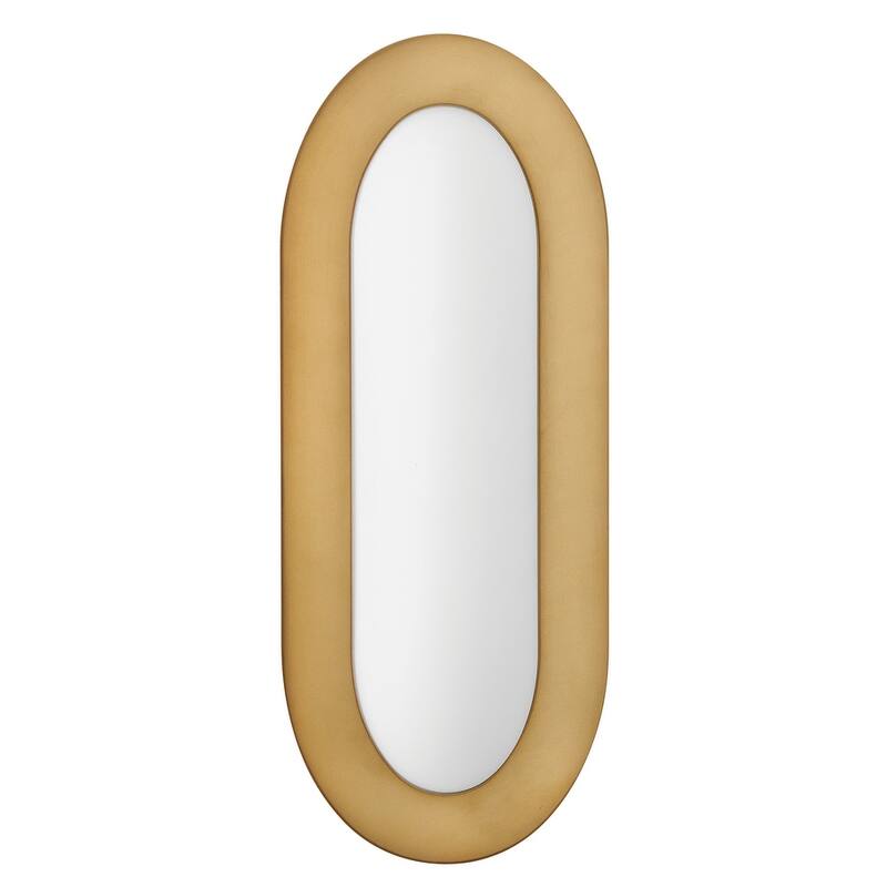 Hinkley Lighting 55162 Emme 6" Wide Vanity Light with Etched Opal - Heritage Brass