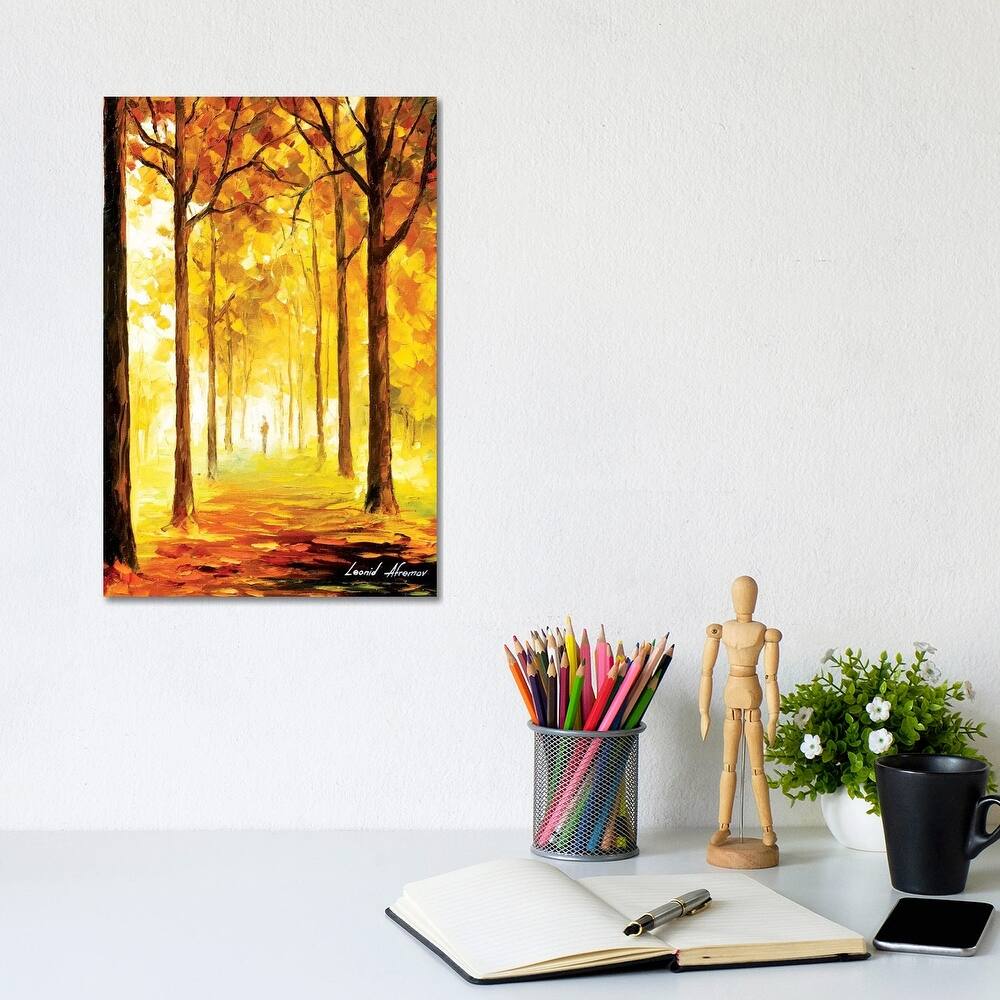 iCanvas "Yellow Mood" by Leonid Afremov Canvas Print