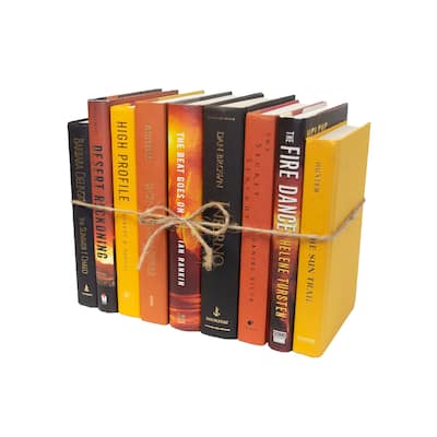Books Yellow Decorative Accessories: Bonfire Mixed Media ColorPak