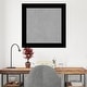 preview thumbnail 36 of 50, Amanti Art Basic Black Framed Magnetic Board