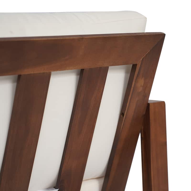 Westchester Acacia Wood Chat Set by Christopher Knight Home