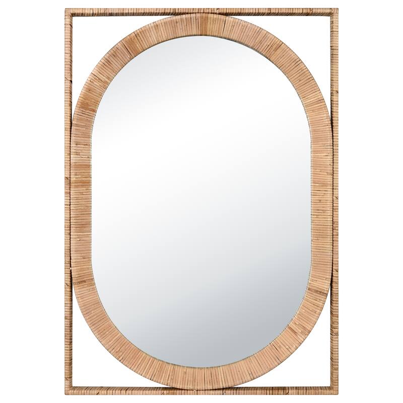 Elk Home Baarlo Natural Natural Materials 23.5 Inch Wide Mirror