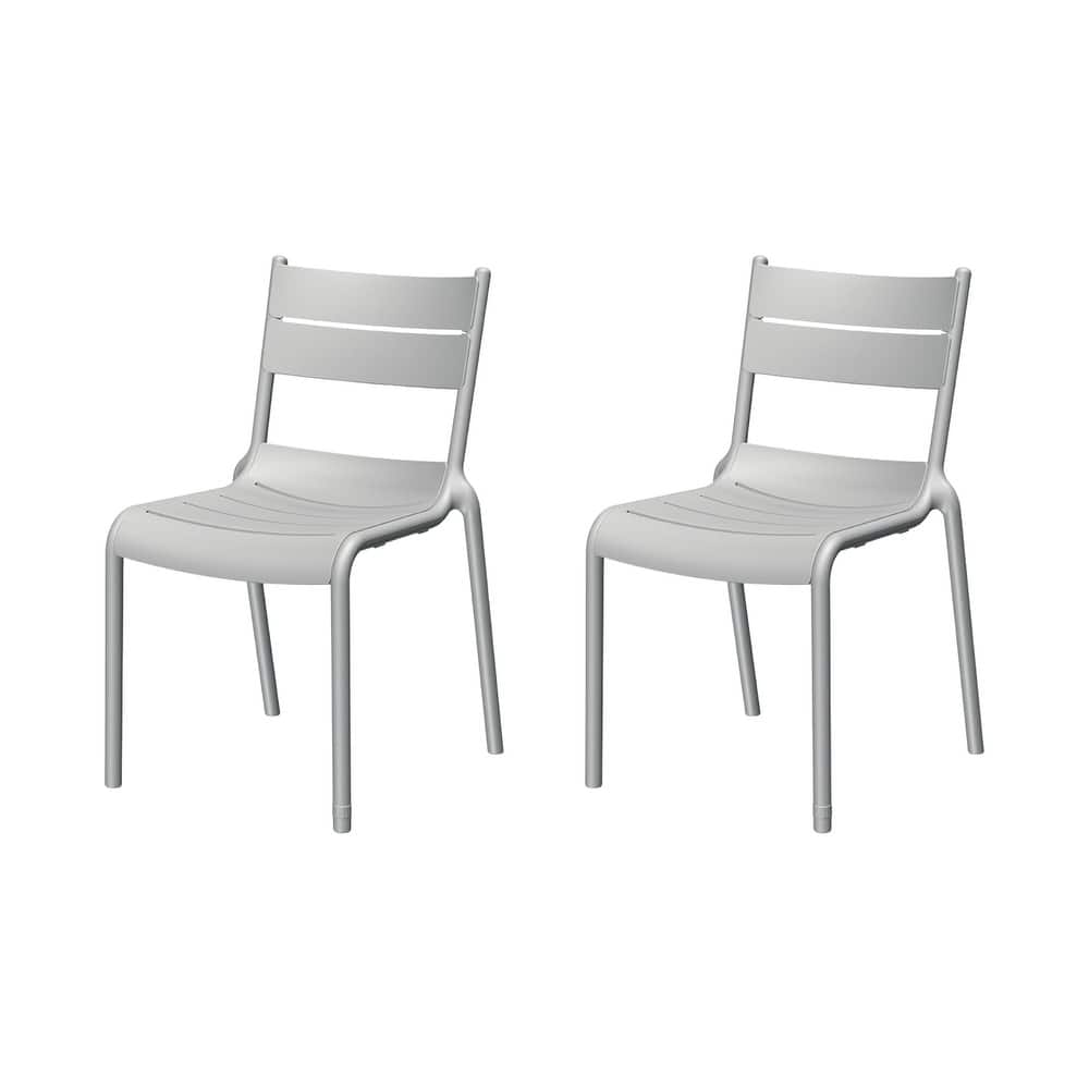 Naples Stackable Side Chair, 2 Pcs
