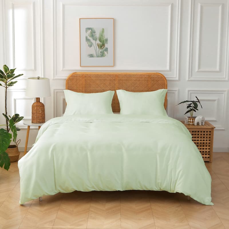 Better Style Home Microfiber Honeycomb Duvet Sets - Dewkist - Full - Queen