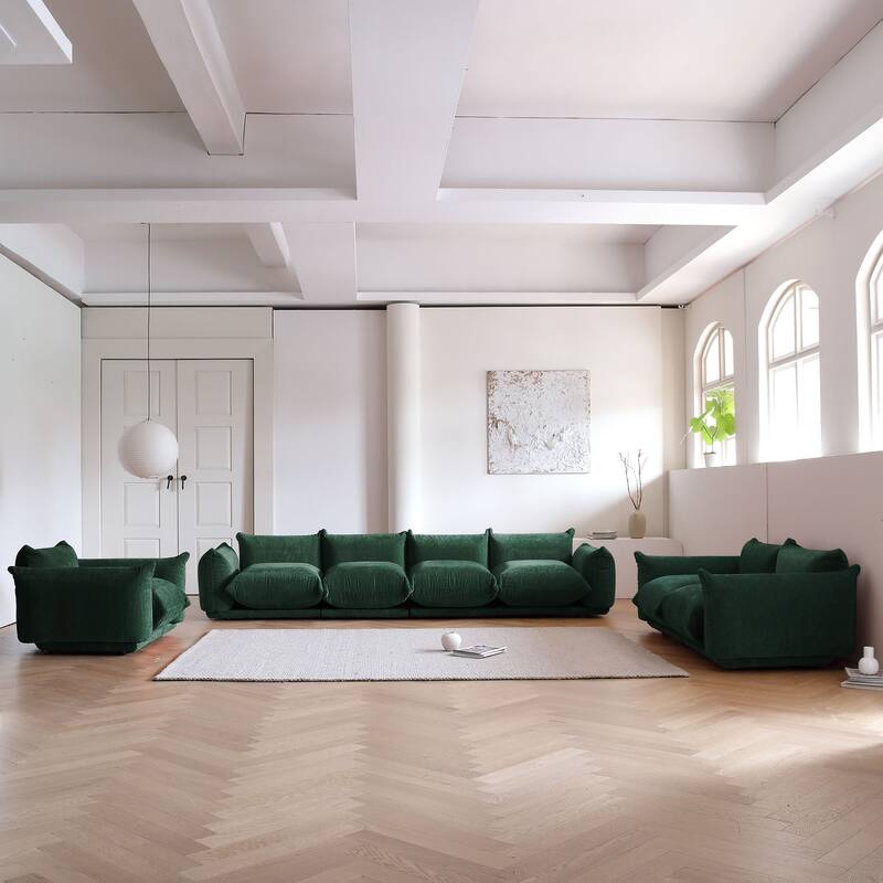 7 Pieces Modular Sectional Sofa Set for Living Room Furniture Sets