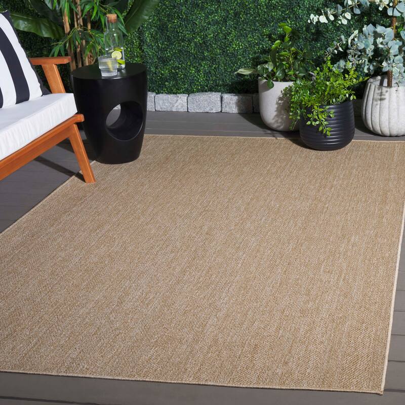 SAFAVIEH Sisal Orlie Performance Indoor/Outdoor Rug - 4' x 6' - Natural