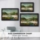 preview thumbnail 4 of 9, Pastoral Landscape with Stream Fisherman and Strollers c 1875-1880-Henri Rousseau-Custom Framed Canvas