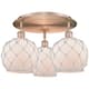 Option Antique Copper / White Glass with White Rope