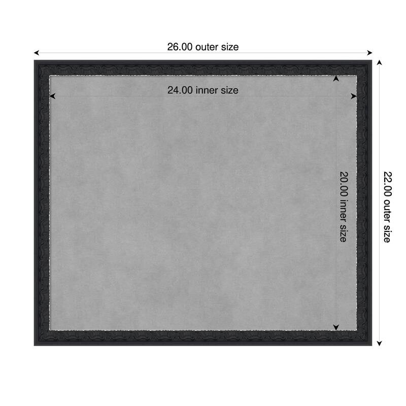 Amanti Art Bethany Black Framed - 26 x 22 in - Bethany Black