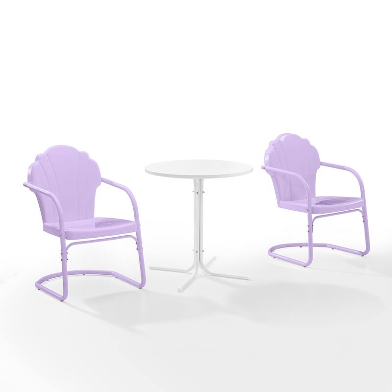 Crosley Tulip 3Pc Retro Outdoor Bistro Set