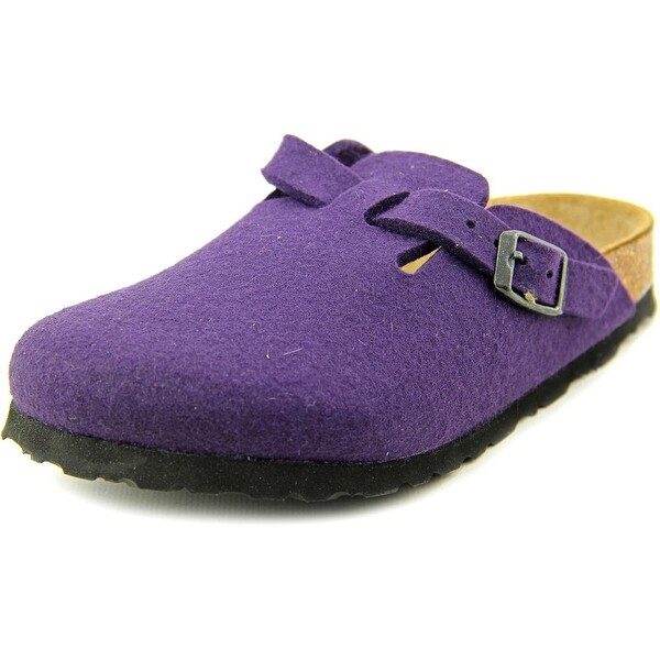 Birkenstock Boston Kids N Open Toe Canvas Slides Sandal
