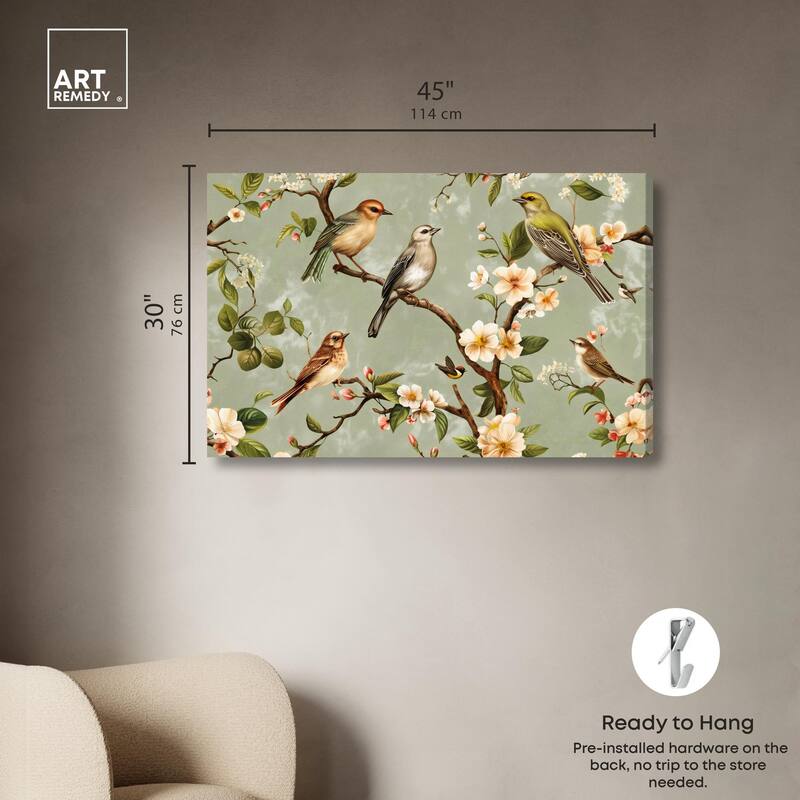 Branch's Embrace Canvas by Art Remedy, Gallery Wrapped