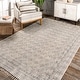 preview thumbnail 8 of 7, Nuloom Geometric Ivory Flatweave Sparkling Cotton Fringe Area Rug