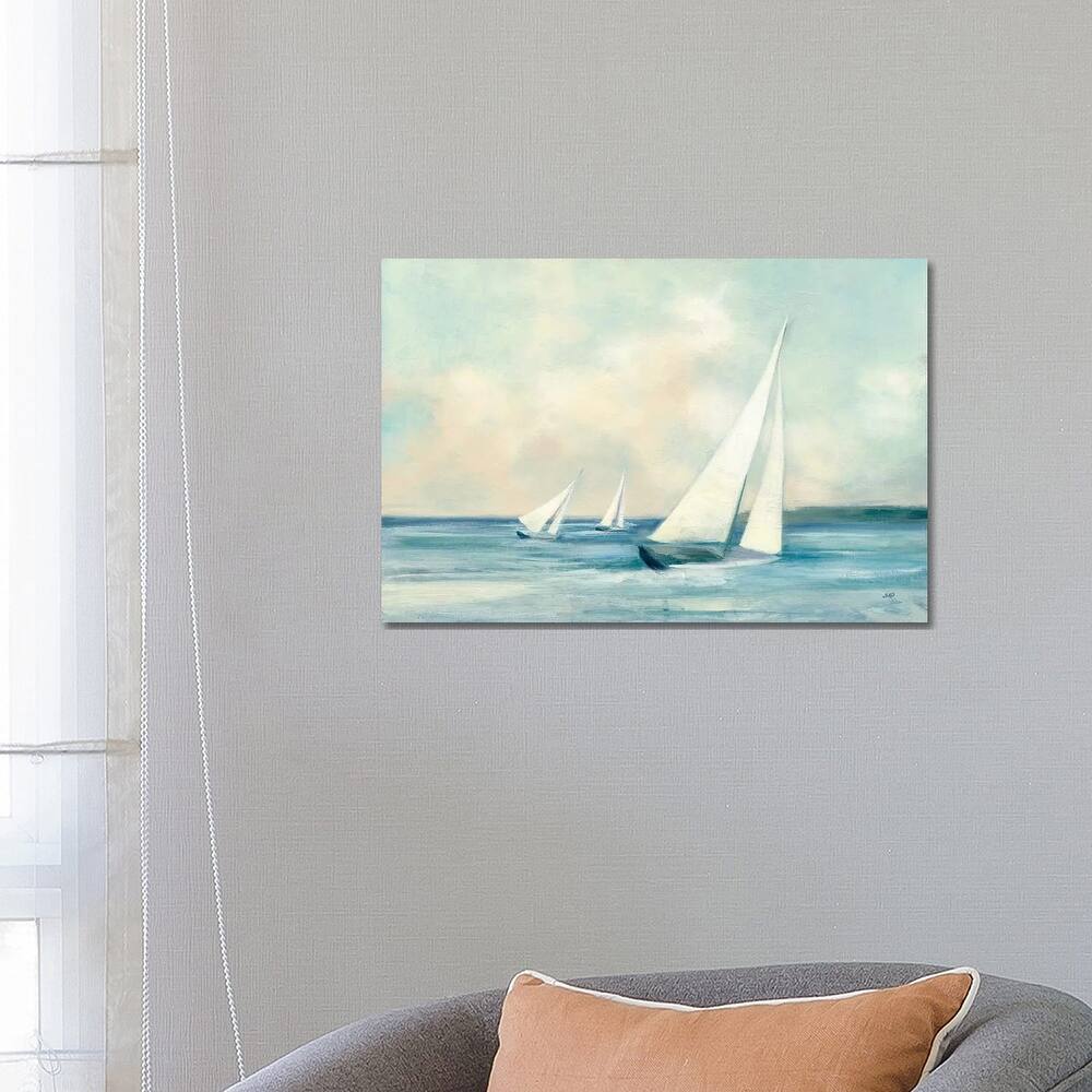iCanvas "Sailboats at Sunrise" by Julia Purinton Canvas Print