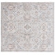 preview thumbnail 13 of 13, SAFAVIEH Harlow Addolorata Oriental Rug 6'3" Square - Light Grey/Beige Blue - Square