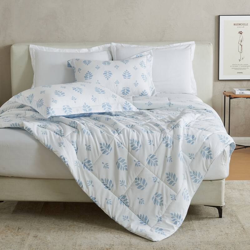 Linery & Co. All Season Down Alternative Reversible Comforter Set