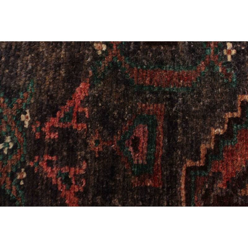 ECARPETGALLERY Hand-knotted Andelz Dark Red Wool Rug - 3'2 x 6'4