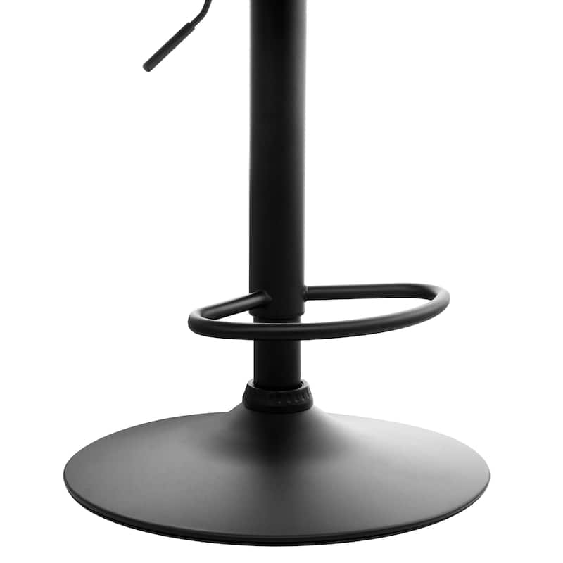 2 Piece Cloth Adjustable Bar Stools