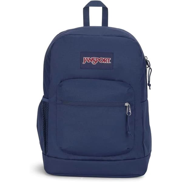 JANSPORT Cross Town Plus Durable Backpack With Ample Storage Space - Navy - On Sale - Bed Bath & Beyond - 42258670 JANSPORT Cross Town Plus Durable Backpack With Ample Storage Space - Navy - On Sale - Bed Bath & Beyond - 42258670