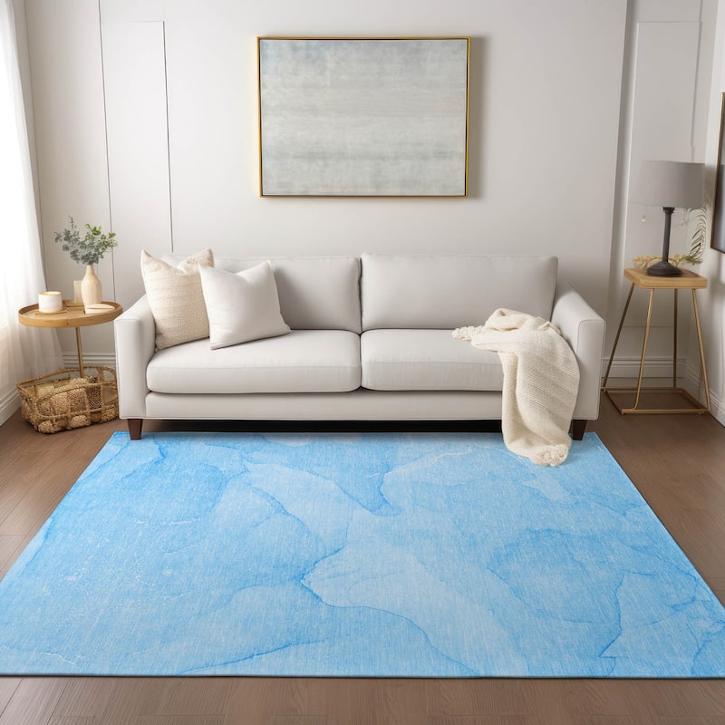 Dava Contemporary Abstract Weather Resistant Classic Meets Modern Outdoor Rug