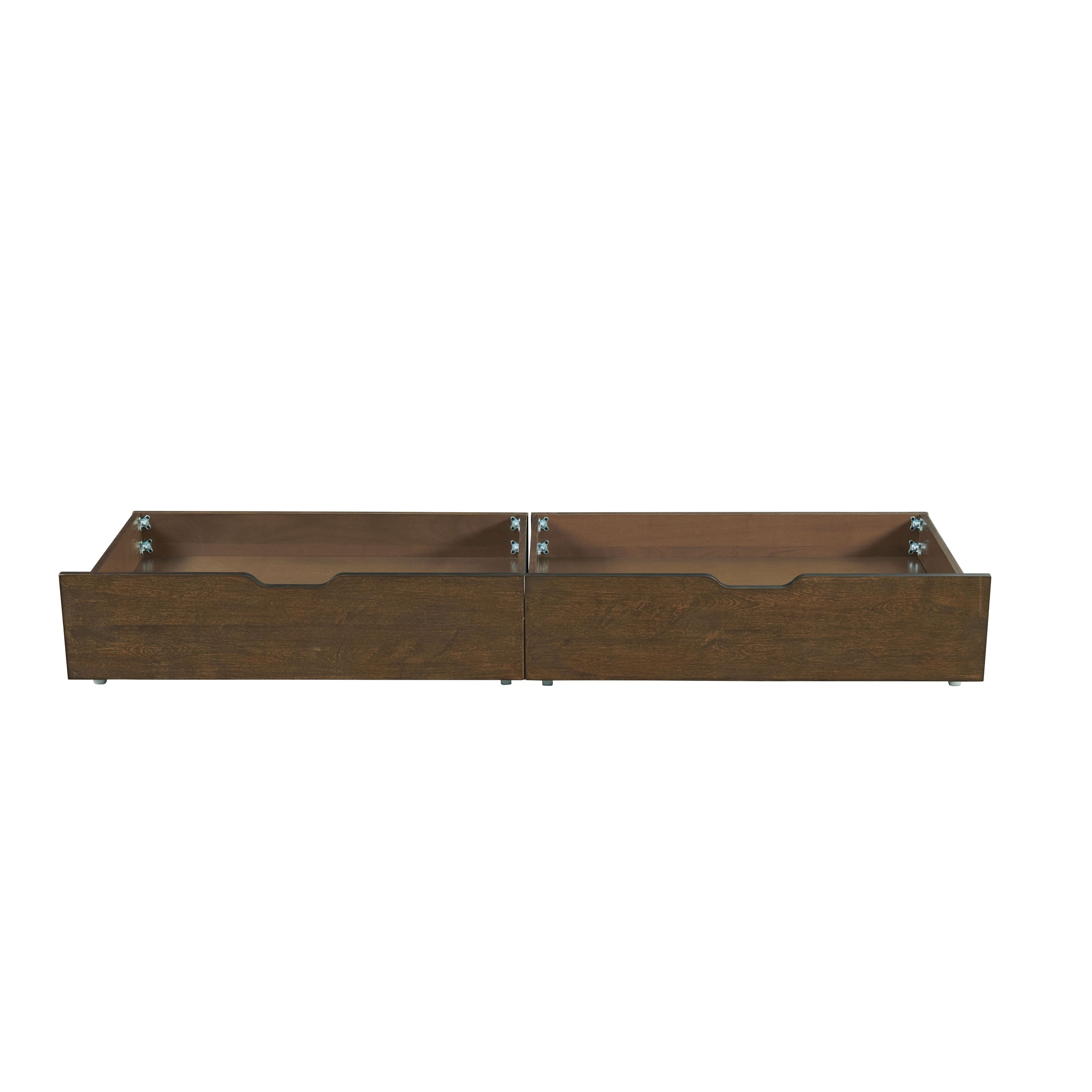 Olivia 26" Wide Storage Drawers, Rosewood Brown (Set of 2)