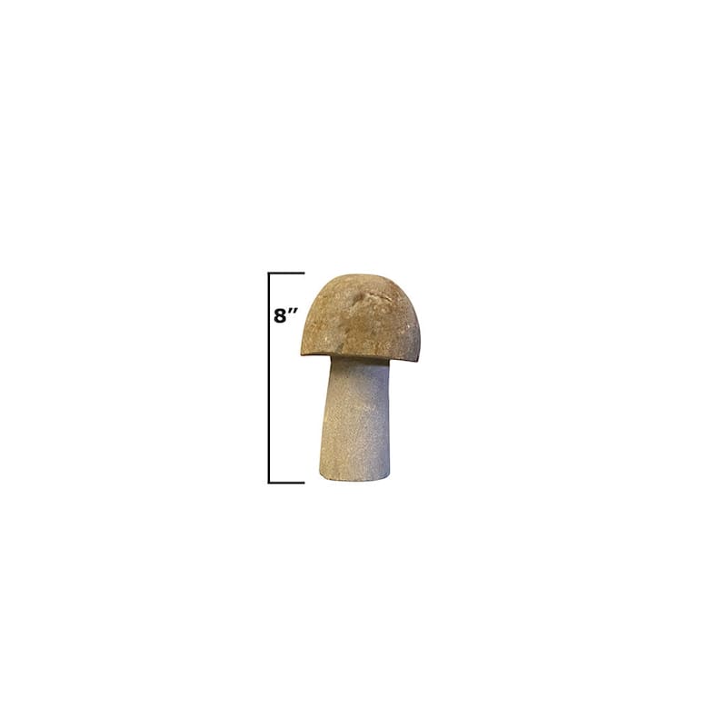 Stone Age Creations Granite Boulder Mushrooms -Garden or Landscaping Accents
