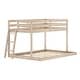 preview thumbnail 6 of 22, Now Furniture Low Bunk Bed for Kids, Twin over Full
