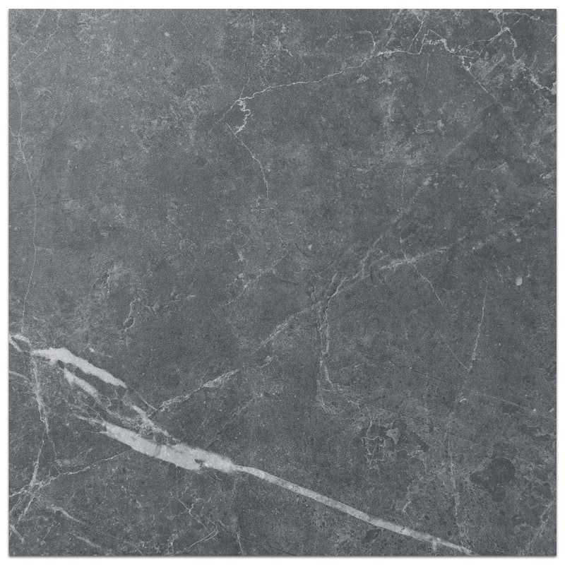 Art3d 12'' x 12'' Peel and Stick Vinyl Floor Tiles,Self Adhesive Flooring,30 Sq. Ft, Black & White Marble (15 Tiles per Color)