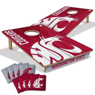 Washington State Cougars NCAA Tailgate Cornhole Board Set