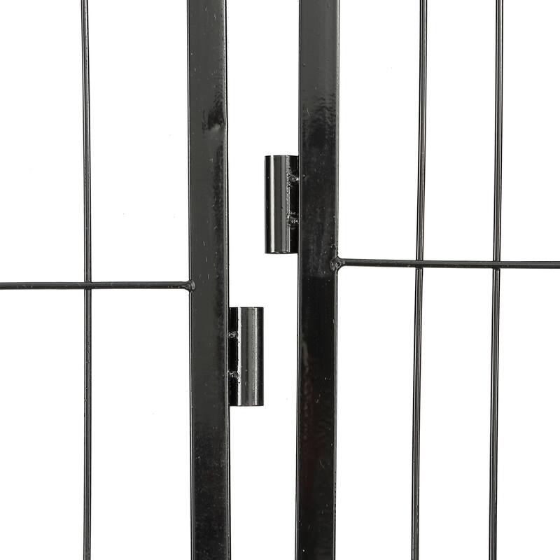 Portable 6-Panel Metal Indoor Dog Playpen