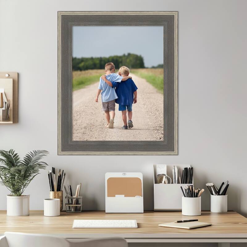 Cottage Grey Silver Picture Frame, Photo Frame