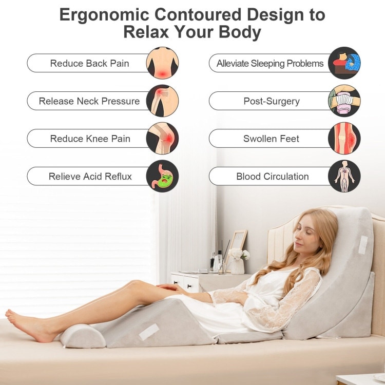 Leg wedge pillow bed bath and beyond new arrivals
