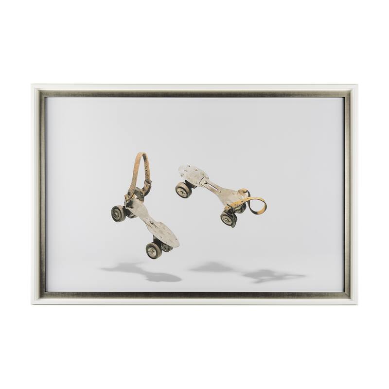 Vintage Roller Skates II Framed Art Print