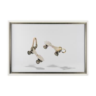 Vintage Roller Skates II Framed Art Print