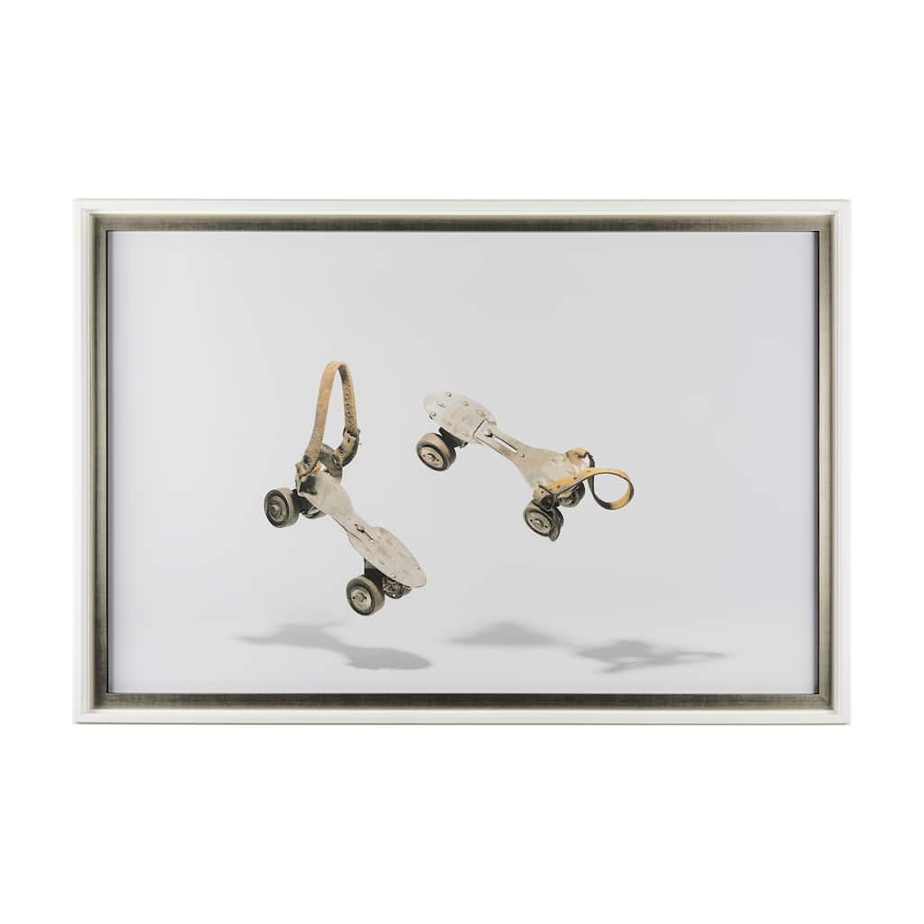 Vintage Roller Skates II Framed Art Print