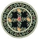 preview thumbnail 42 of 57, SAFAVIEH Handmade Chelsea Karley Trellis French Country Wool Rug 3' Round - Black - Round