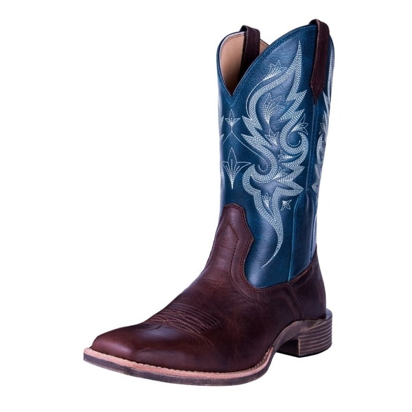 Western Boots Womens All Around 7 W Dark Brown 66032 Western Boots Womens All Around 7 W Dark Brown 66032