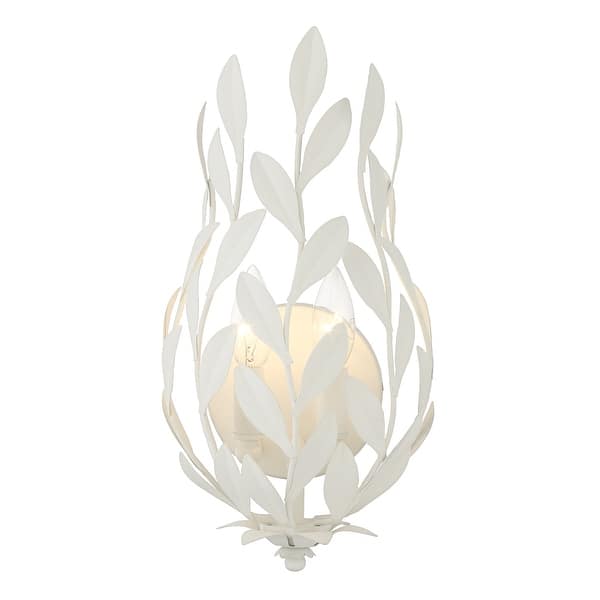 slide 2 of 11, Crystorama Lighting Group 561 Broche 2 Light 16" Tall Wall Sconce Matte White