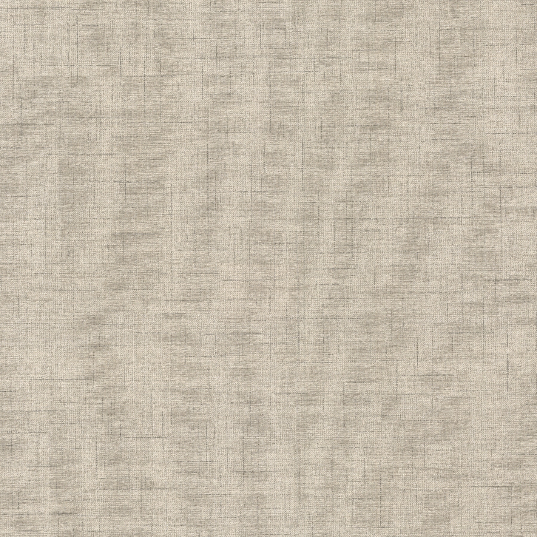 Warner Leon Light Grey Faux Fabric Wallpaper