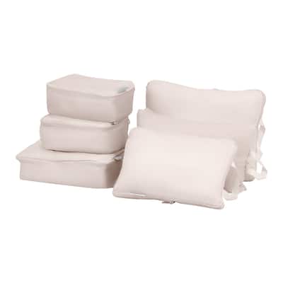 6 Set Travel Bag for Storage,Lightweight Travel Essentials,Travel Accessories for Travel Toiletry Bag Sets 15.5*12*4in