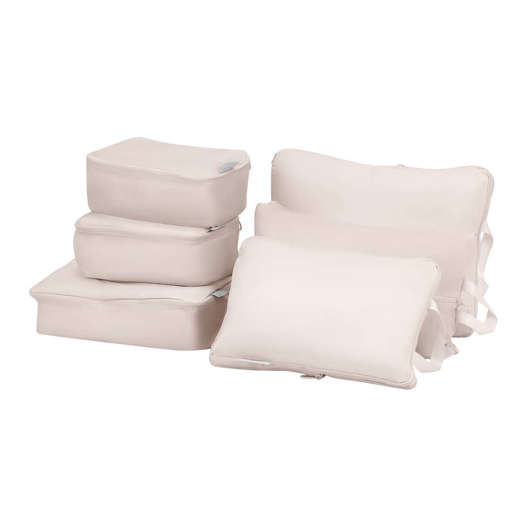 6 Set Travel Bag for Storage,Lightweight Travel Essentials,Travel Accessories for Travel Toiletry Bag Sets 15.5*12*4in