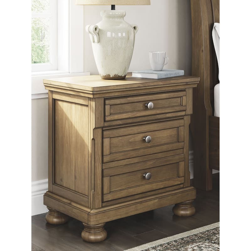 Signature Design by Ashley Glarrison Brown Nightstand
