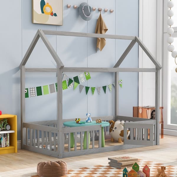 https://ak1.ostkcdn.com/images/products/is/images/direct/6eb0325b59e1d2dd6e3b2f80f2fcb73235d6746e/Twin-Size-Montessori-House-Bed-for-Kids-Boys-Girls%2C-Wooden-Floor-Bed-with-Fence-Railings-%26-Door%2C-Easy-Assembly.jpg?impolicy=medium