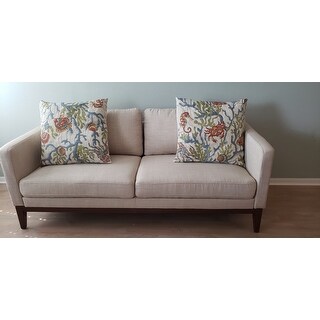 Carson Carrington Siauliai Linen Upholstered Sofa and Loveseat