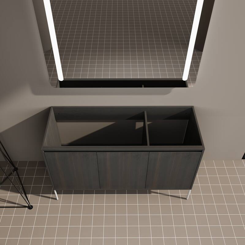 36" Freestanding Bathroom Vanity Cabinet, Soft Close Double Doors, Durable Eco-Friendly Plywood Construction