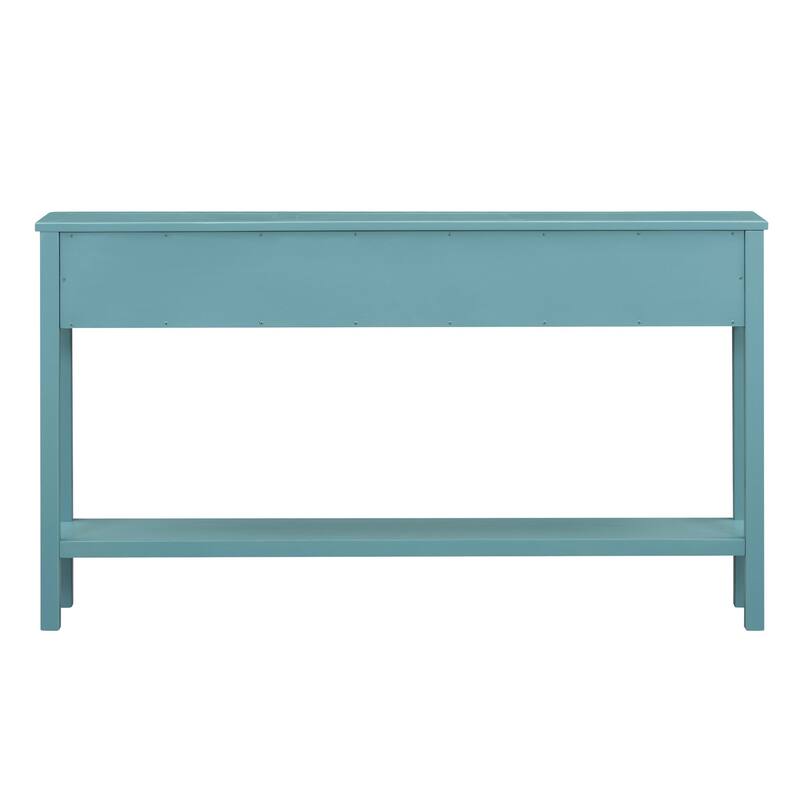 Rustic Entryway Console Table and 60" Long Sofa Table