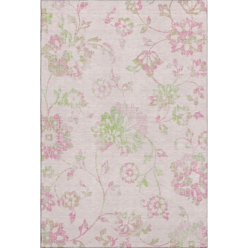 Premium Washable Super Soft Floral Whimsy Mayfield Rug