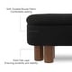 preview thumbnail 20 of 21, 51" Upholstered Flip Top Storage Bench with Solid Wood Legs for Bedroom, Entryway and Living Room