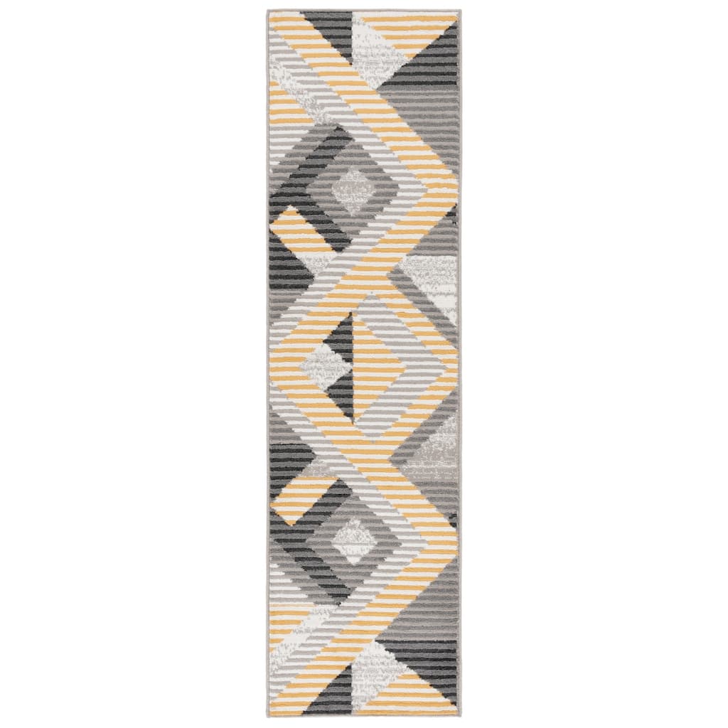 SAFAVIEH Pyramid Sadeta Mercy Modern Geometric Rug