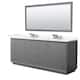 Option Dark Gray / Giotto Quartz Top / Brushed Nickel
